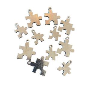 One Puzzle charm Autism Awareness charms